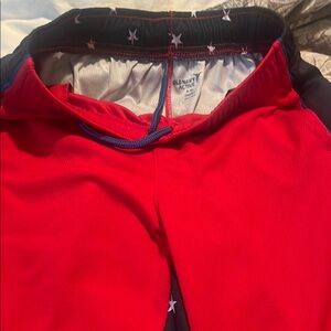 Old Navy Kids Red and Black Shorts